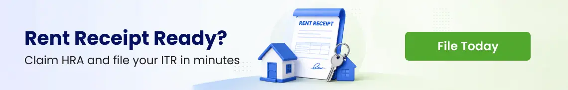 Claim HRA and file your ITR in minutes