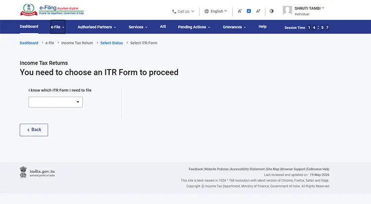 Income Tax Return