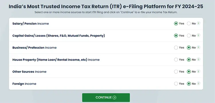 sources of income